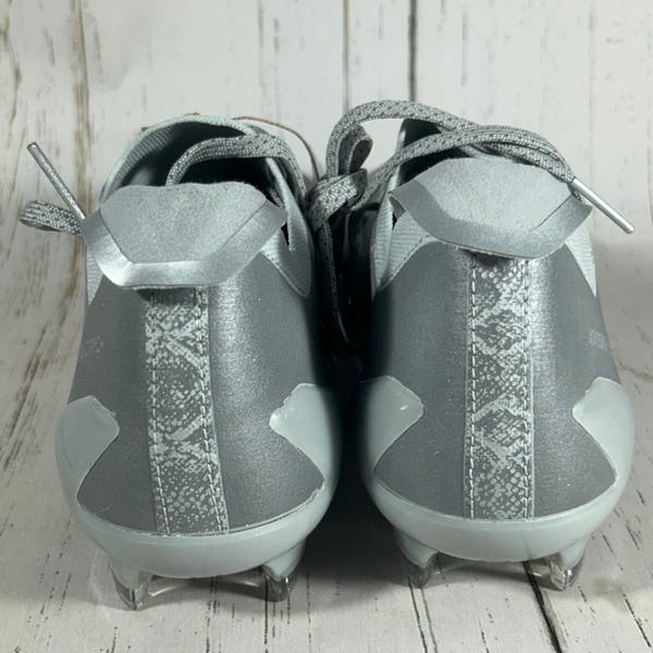 Adidas Adizero Electric+ II Football Cleats Silver Metallic Size 10 IH5978 Adidas Adizero Electric+ II Football Cleats Silver Metallic  main image 3