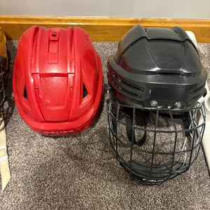 Only BLACK HELMET AVAILABLE med Bauer
