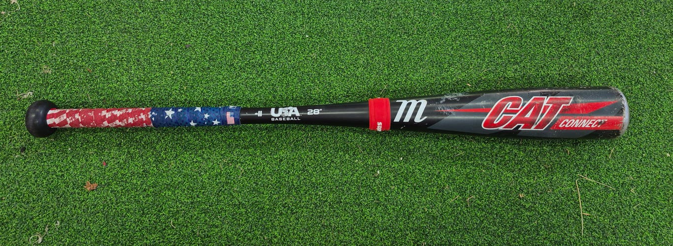 Marucci CAT Connect Hybrid USABat Certified Bat (-11) 17 oz 28" (Used)