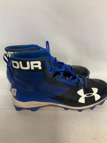 Used Under Armour Adult FB Cleats Royal Blue Senior 10.5 11823-S000033994
