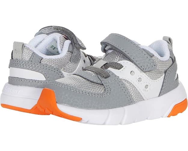 Saucony Jazz Lite 2.0 SL265118 Sneakers Kids US 4 Gray Lifestyle Shoes QLW816