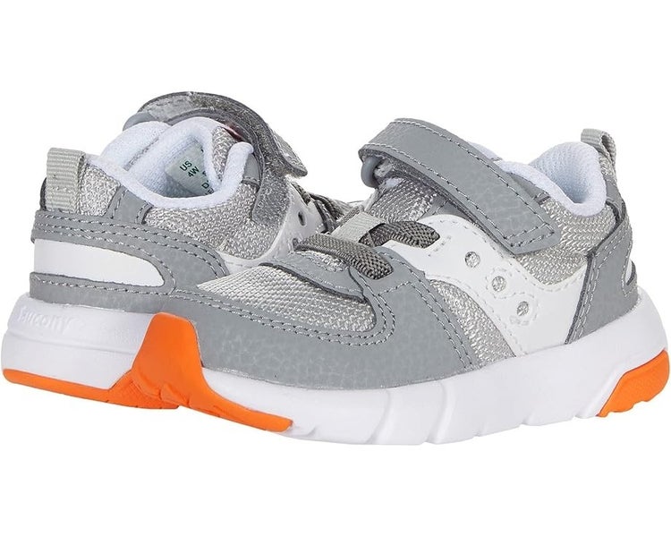 Saucony Jazz Lite 2.0 SL265118 Sneakers Kids US 4 Gray Lifestyle Shoes QLW816
