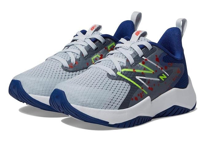 New Balance Rave Run V2 PKRAVKG2 Sneakers Toddler US 1 Gray Running Shoes QLW827
