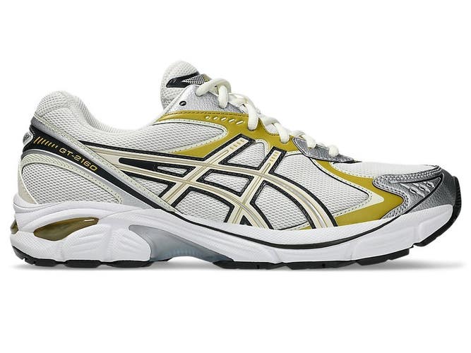 Asics GT-2160 1203A320-106 Sneaker Men's US 8 Cream Mustard Running Shoes FL4092