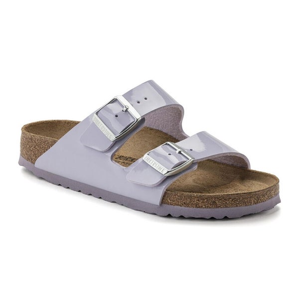 Birkenstock Arizona Patent 1021406 Sandals Women's Purple Fog Birko-Flor FL4063