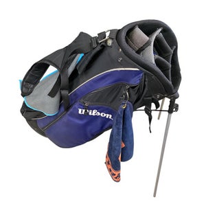 Used Wilson WILSON STAND BAG Mens Stand Bag Navy Blue 11760-S000081588