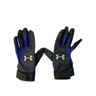 Used Under Armour FOOTBALL GLOVE FB Gloves Black MD 11760-S000081545