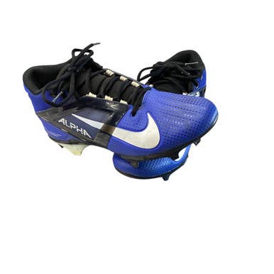 Used Nike ALPHA Adult FB Cleats Royal Blue Senior 8 11760-S000081526