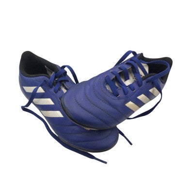 Used Adidas Soccer Cleats Navy Blue Junior 02 11760-S000081502