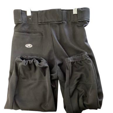 Used Rawlings RAWLINGS BASEBALL PANTS BB/SB Pant Mens Black MD 11760-S000081607
