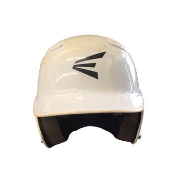 Used Easton BATING HELMET 6 1/4 - 6 7/8 Batting Helmet No Mask White MD 11760-S000081598