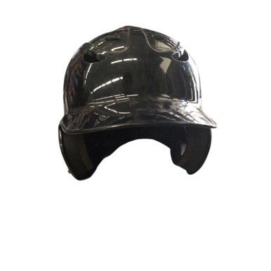 Used BASEBALL HELMET Batting Helmet No Mask Black MD 11760-S000081597
