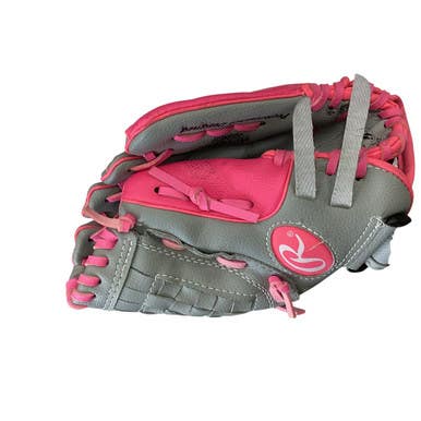 Used Rawlings STORM RH Throw Fastpitch Gloves Grey 11 1/2" 11760-S000081594