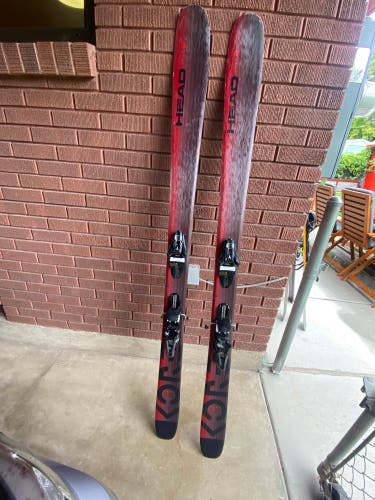 Men's HEAD KORE 99 189 cm Powder Skis With Bindings Max Din 12 (Used)
