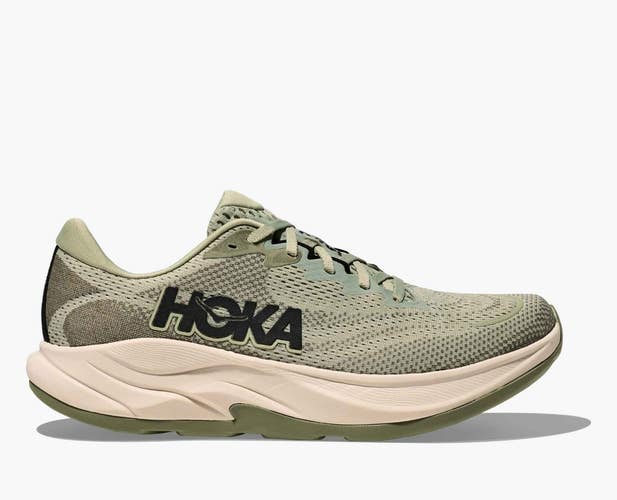 Hoka One One Rincon 4 1155130-FLY Sneaker Men's US 8D Green Running Shoes FL4059