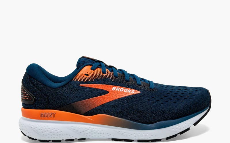 Brooks Ghost 16 110418-1D-474 Sneaker Men's US 10 Blue Road Running Shoes FL4076