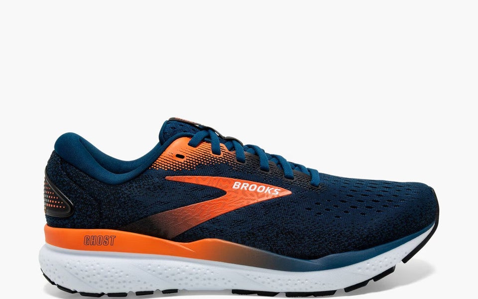 Brooks Ghost 16 110418-1D-474 Sneaker Men's US 10 Blue Road Running Shoes FL4076