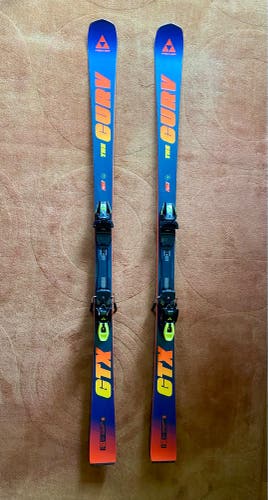 Fischer The Curv GTX 76 182 cm All Mountain Skis With Bindings Max Din 13 (Used)