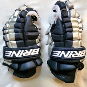 Brine Deft Gloves 13" Black and Silver LGLDEF63 (used) Good condition