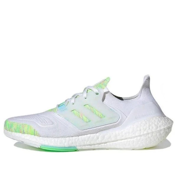 Adidas UltraBoost 22 GX5913 Sneaker Mens 8 White Bliss Blue Running Shoes FL4073