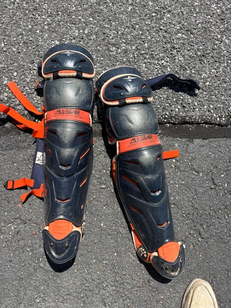All Star System 7 Axis Catcher's Leg Guard (Used)