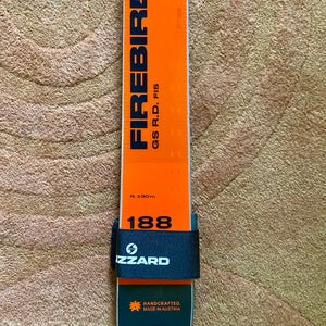Blizzard  Firebird GS Race Plate 188 cm Racing Skis With Bindings Max Din 12 (New)