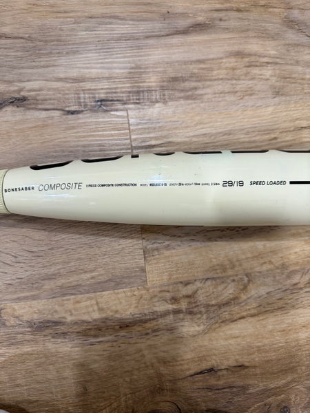 2025 Warstic Bonesaber Composite USSSA Certified Bat (-10) 19 oz 29" (Used)