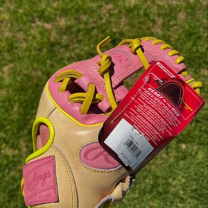 Rawlings Heart of the Hide RH Infield Baseball Glove 11.25" (New) Travel Fit