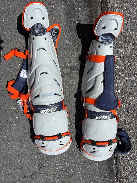 All Star System 7 Axis Catcher's Leg Guard (New)