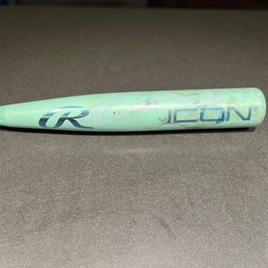Rawlings Icon Composite Bat (-3) 31 oz 34" (Used)