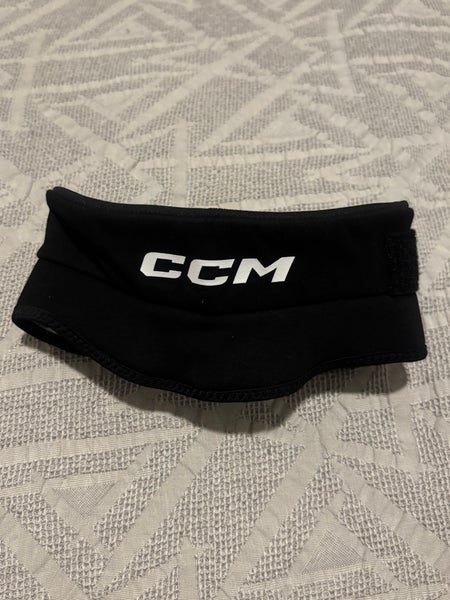 CCM NG 900 Hockey Cut Resistant Neck Guard Senior Black Used Once