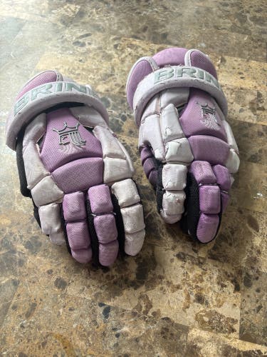 Brine King Superlight II Lacrosse Gloves (Used) Purple
