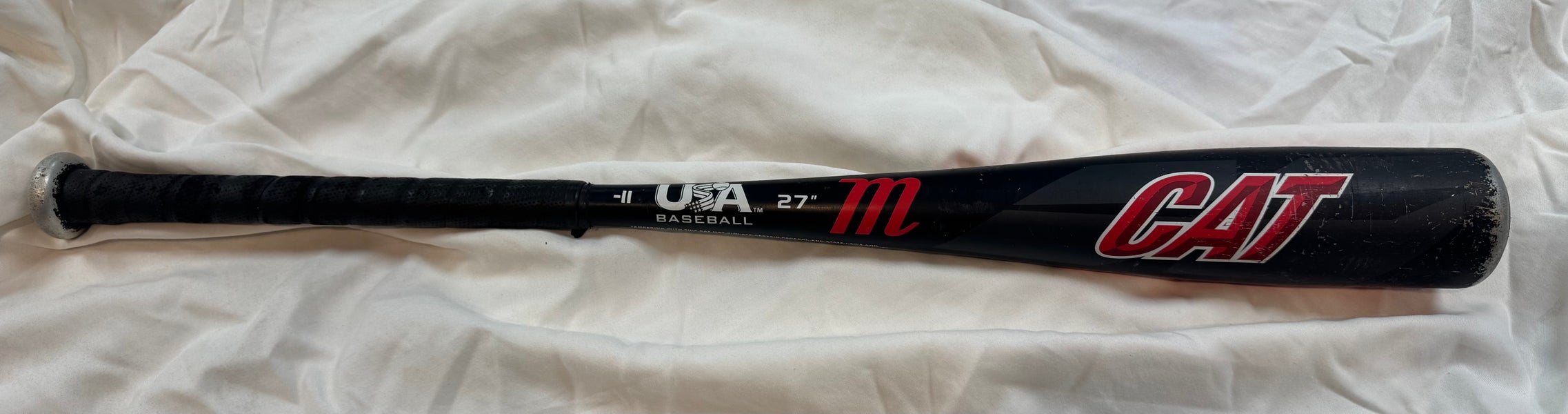 2022 Marucci CAT Alloy USABat Certified Bat (-11) 16 oz 27" (Used)