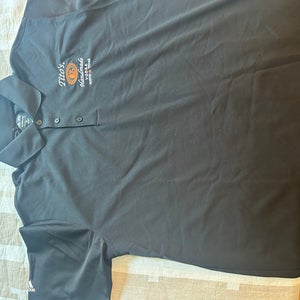 Black XL Men's Adidas Golf Shirt