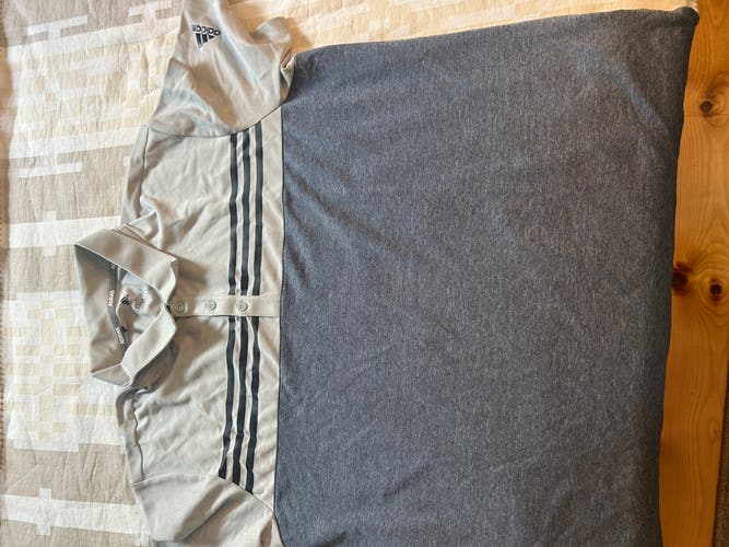 Blue XL Men's Adidas Shirt
