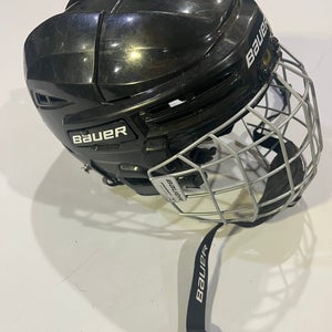 Youth Bauer Prodigy Helmet Black with Cage