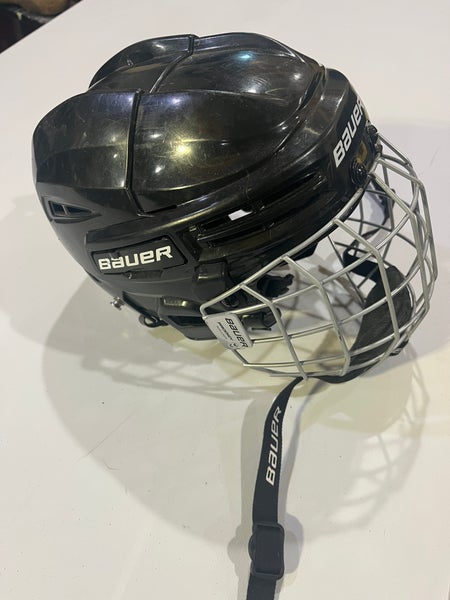 Youth Bauer Prodigy Helmet Black with Cage