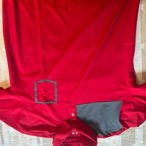 Red XL Men's Adidas Shirt (Used)