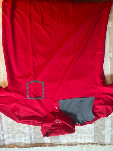 Red XL Men's Adidas Shirt (Used)