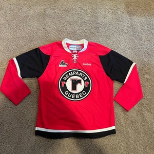 Québec Remparts CHL Reebok Hockey Jersey – Adult Medium – Made in Canada