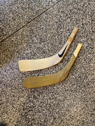 Two Wood Hockey Blades