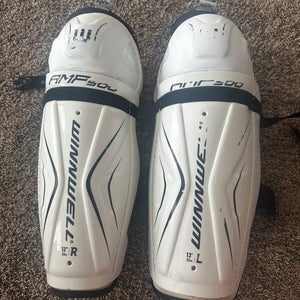Youth Winnwell AMP 500 13" Shin Pads (Used)