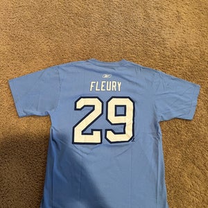Pittsburgh Penguins Marc-André Fleury #29 Reebok Throwback T-Shirt – Men’s Medium