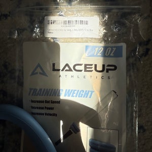 Lace Up Bat Weight Carolina Blue