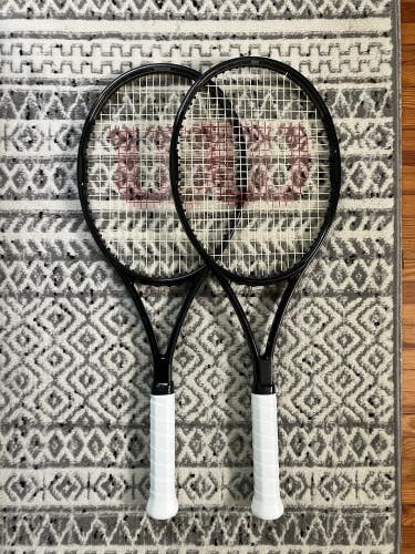 Matched Pair: Wilson Pro Staff Six.One 95 v13 (18x20) - 4 3/8 - Pristine 9.75/10
