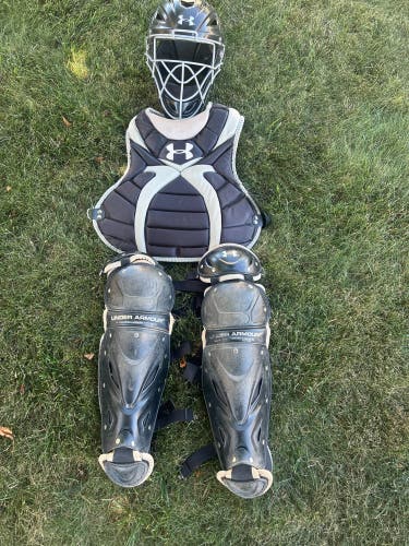 Youth Under Armour Catcher's Combo (Used)