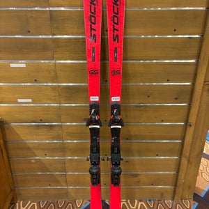 2025 Stockli Laser GS skis with Integrated Salomon Bindings 175cm