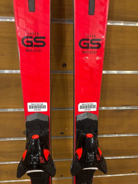 2025 Stockli Laser GS skis with Integrated Salomon Bindings 175cm