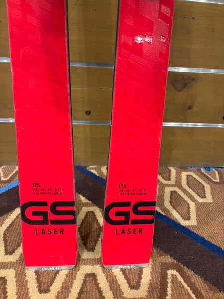 2025 Stockli Laser GS skis with Integrated Salomon Bindings 175cm