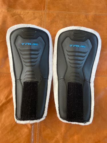 True White Felt Skate Tongues